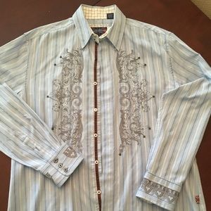English Laundry long sleeve button down XL